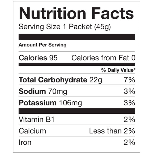 AMMO - Natural Energy Gel MANGO PUREE