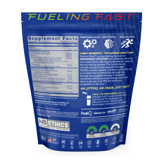 ENDURELITE - PERFORM ELITE STICK PACKS CHAMPION CHERRY LIME 20SVG