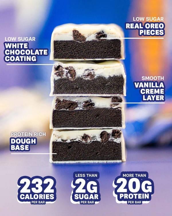 Grenade – PROTEIN BAR OREO WHITE (Best Before End: 9/30/25)