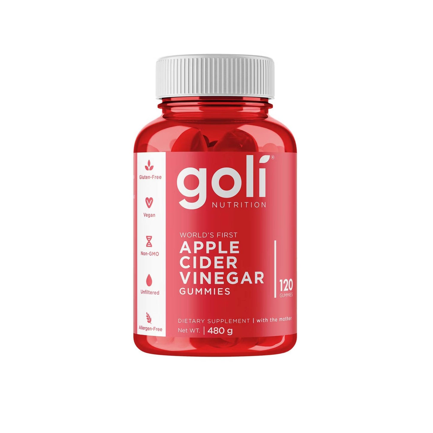Goli - Apple Cider Vinegar 120 Gummies