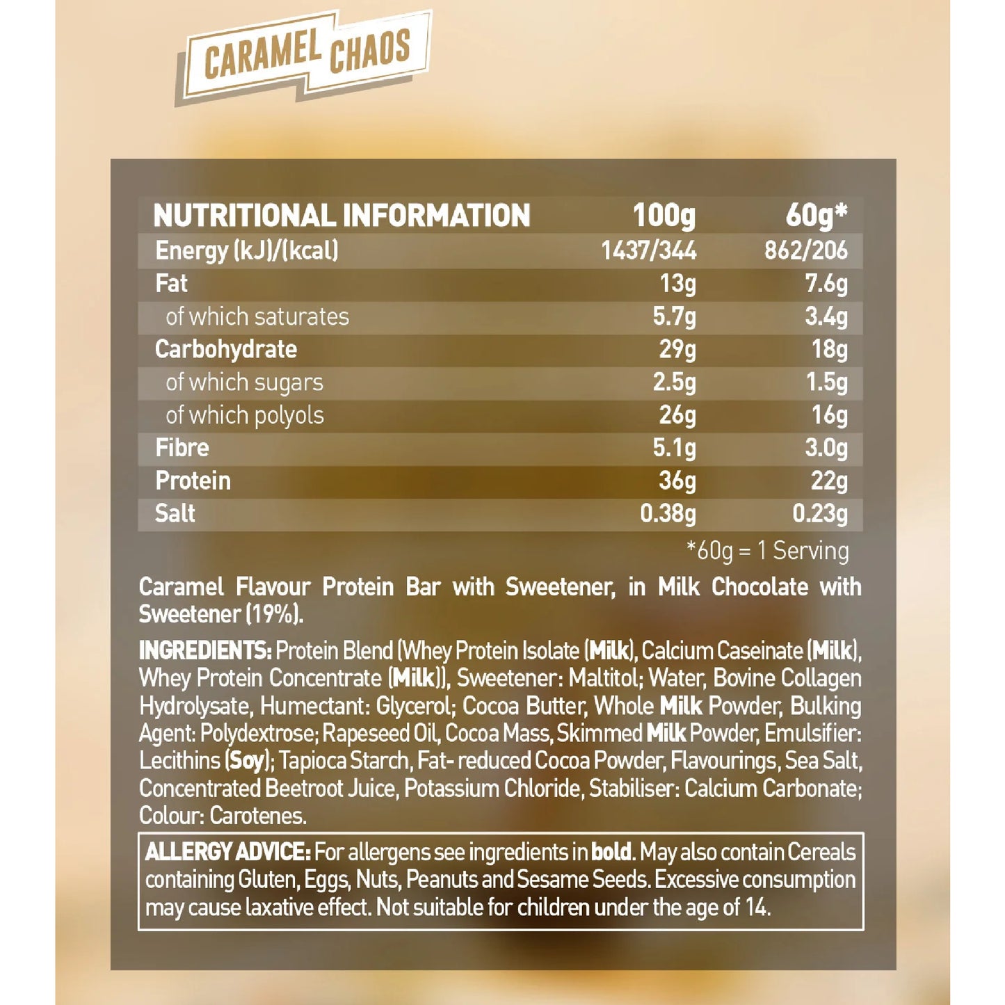 Grenade – Protein Bar CARAMEL CHAOS