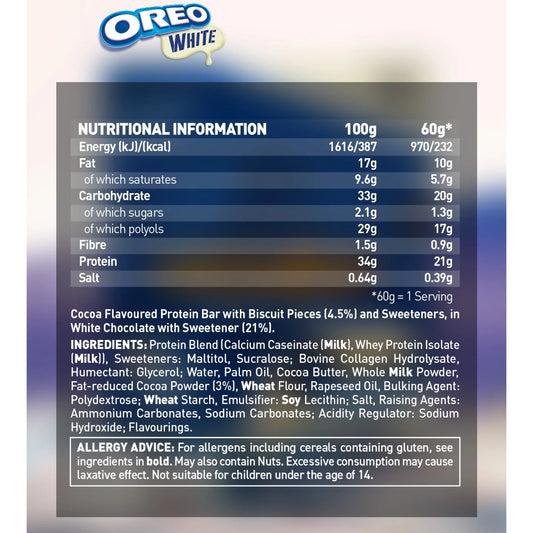Grenade – Protein Bar OREO WHITE