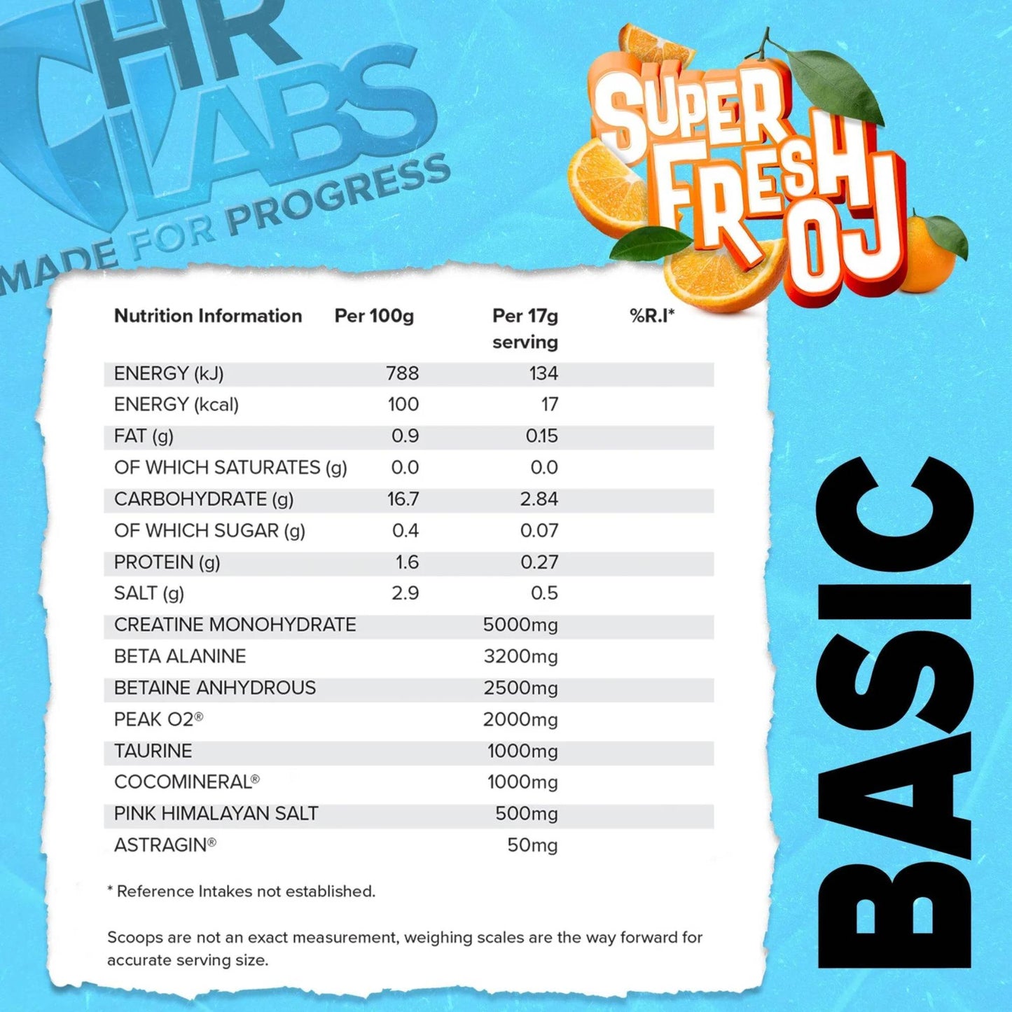 HR LABS - Basic SUPER FRESH OJ 510g