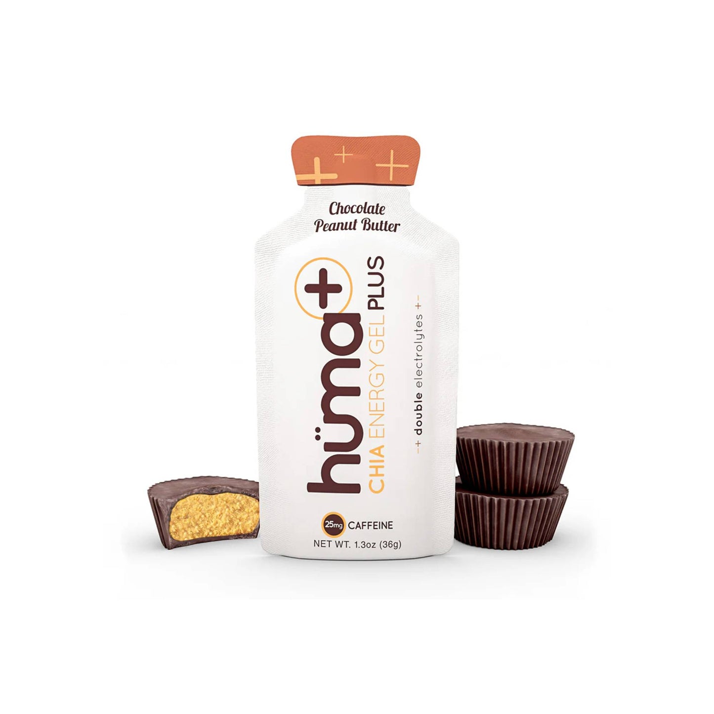 HUMA + CHIA ENERGY GEL PLUS – CHOCOLATE PEANUT BUTTER 36g