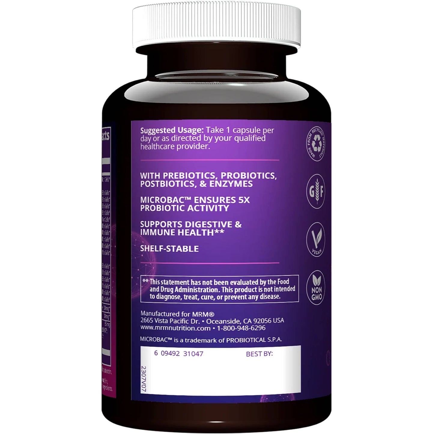 MRM - Extra Strength Probiotic 30vcaps