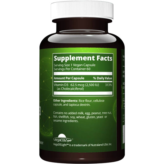 MRM - Vegan Vitamin D3 2500 IU 60vcaps