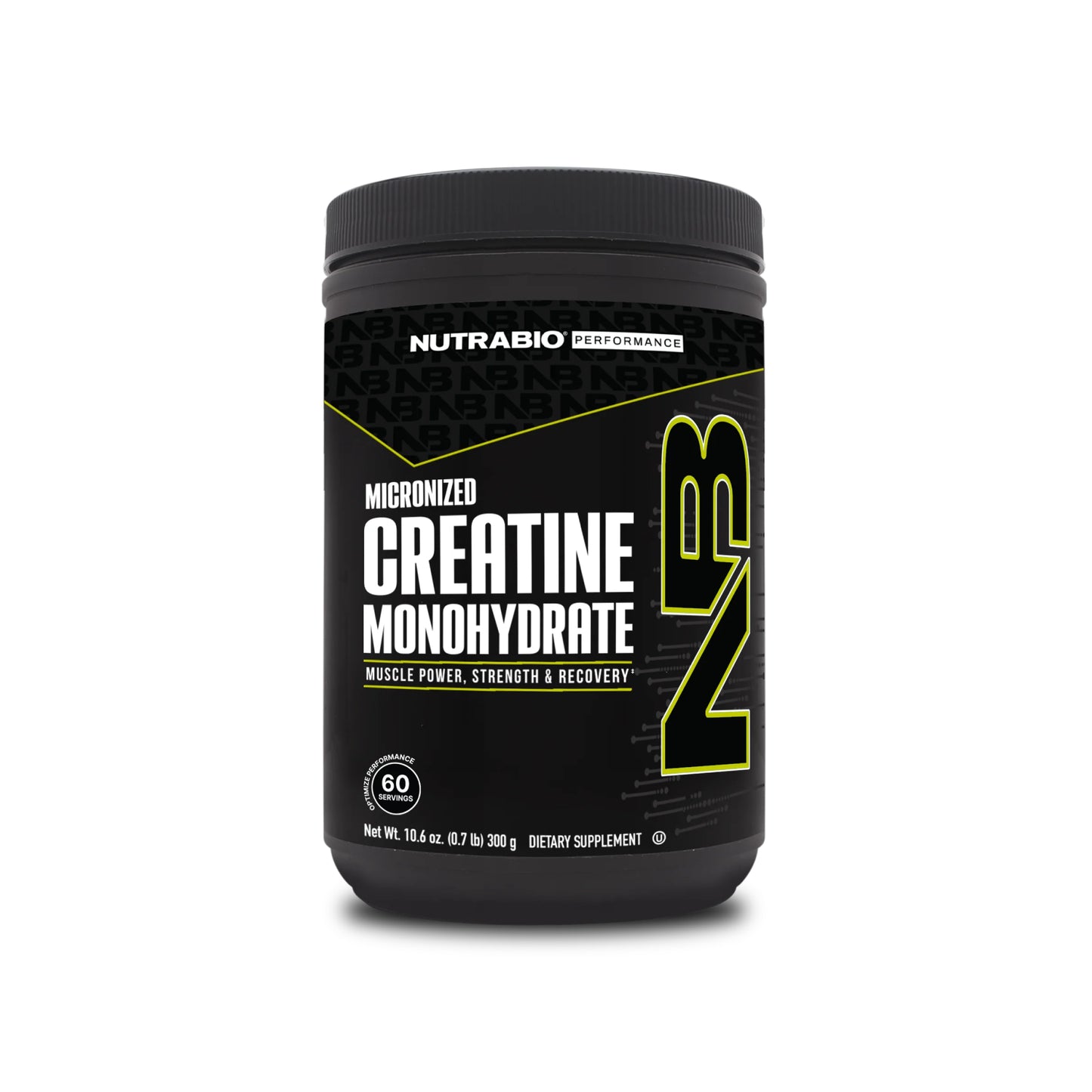 Nutrabio – Creatine Monohydrate 300g