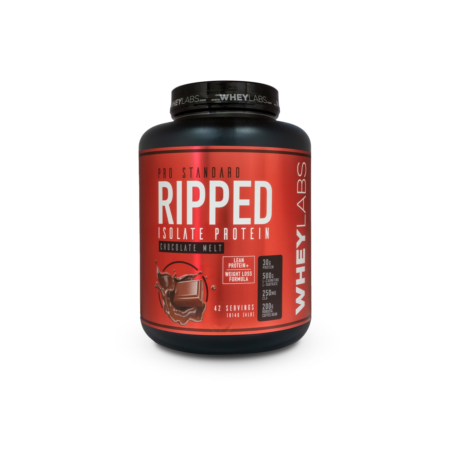 WheyLabs - Pro Standard Ripped Isolate Protein CHOCOLATE MELT 4lbs
