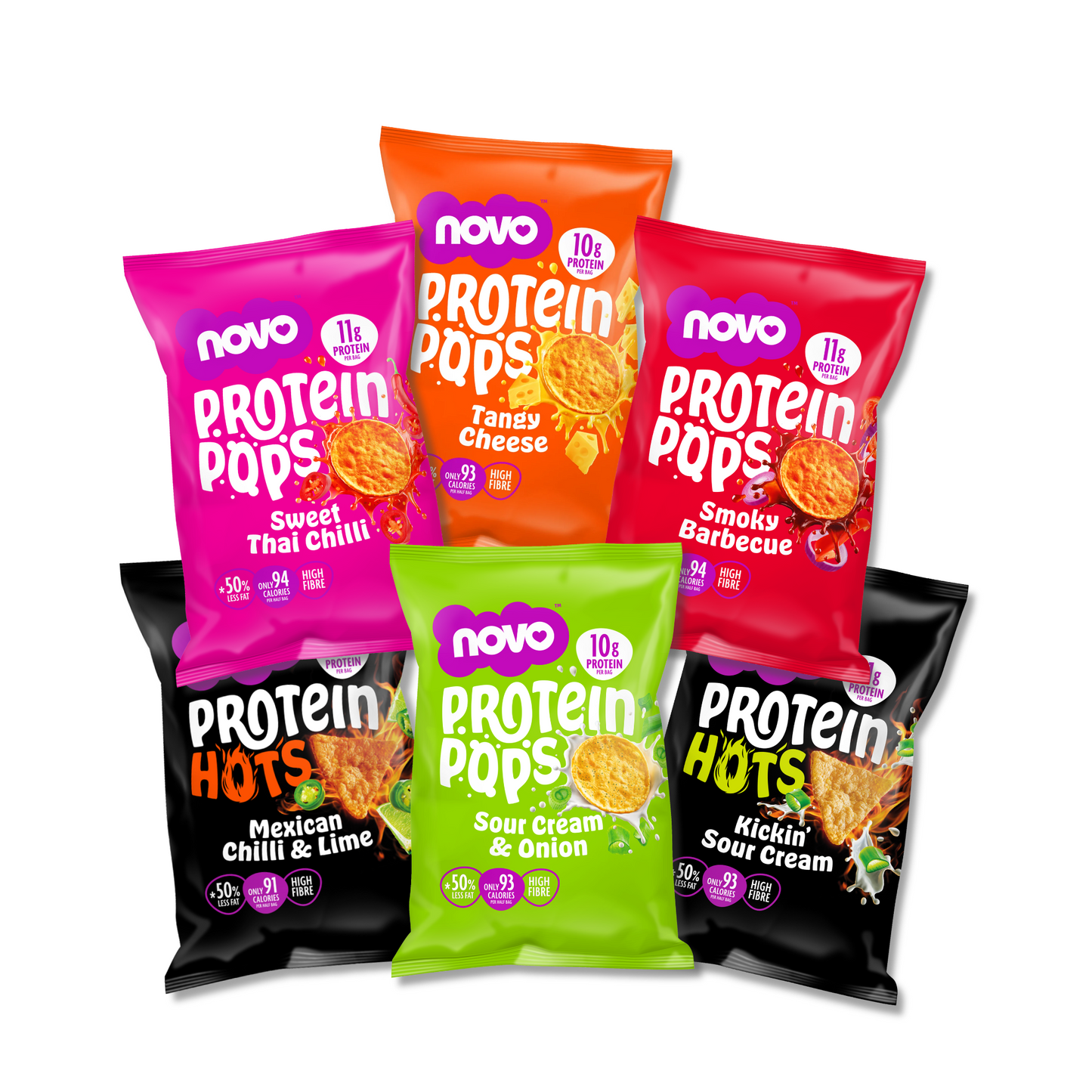 NOVO 6-Flavors Chips Box