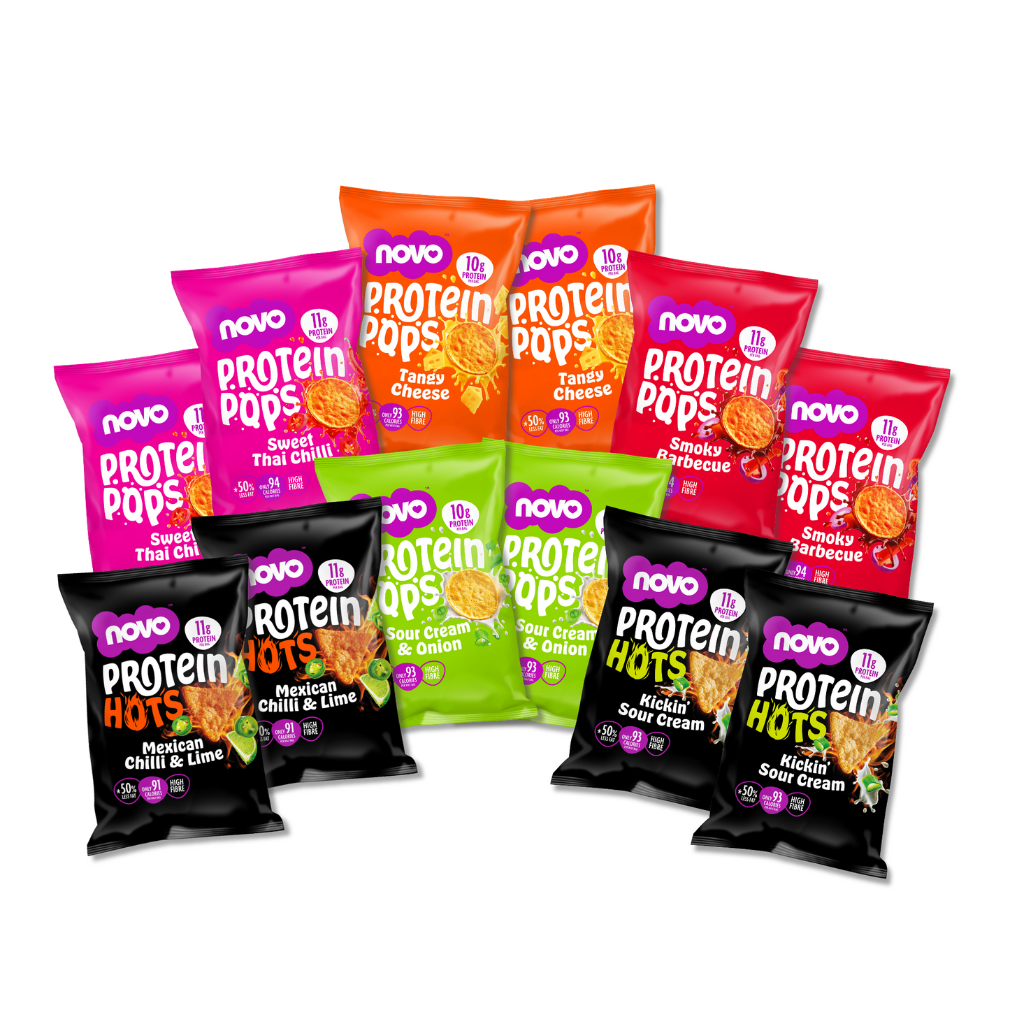 NOVO Chips Mega Box (12 pcs)