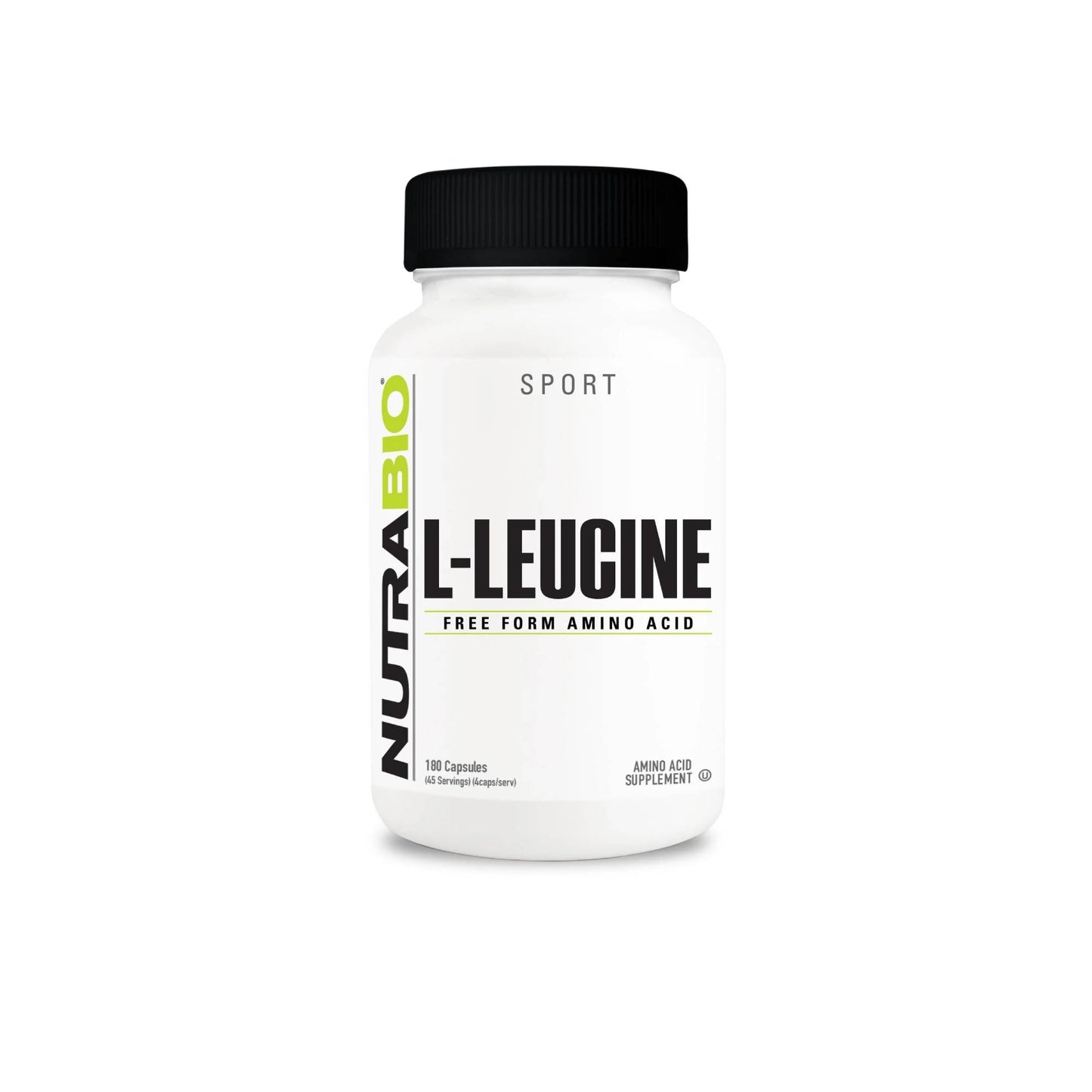 Nutrabio - Leucine 400mg 180CAPS