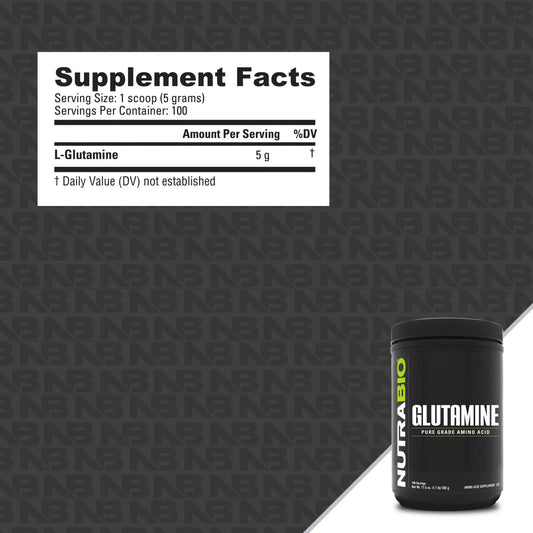 Nutrabio – Glutamine 500g