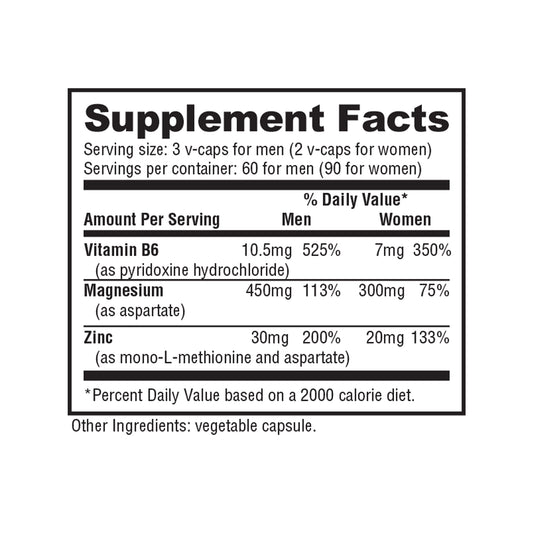 Nutrabio – ZMA 180 Vegetable Capsules