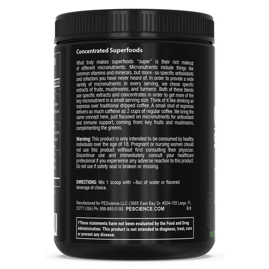 PESCIENCE - Greens & Superfoods LIME 225g (2/1/26 Exp)