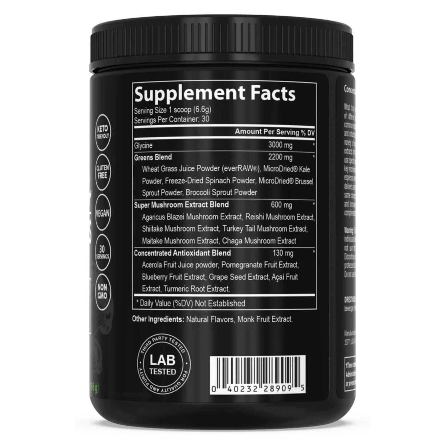 PESCIENCE - Greens & Superfoods ORIGINAL 198g (11/1/25 Exp)