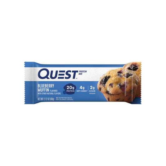 Quest Nutrition β Protein Bar BLUEBERRY MUFFIN (Best By: 12/12/25)