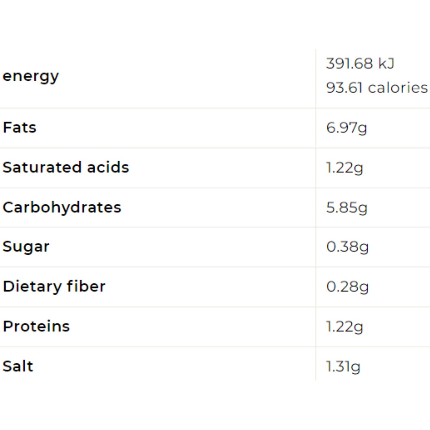 Rabeko - Zero Sauce CHEEZY 100g