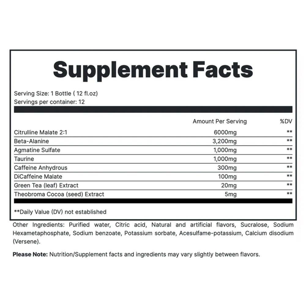 RedCon1 – Total War RTD Pre-Workout PINK LEMONADE 355ML