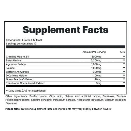 RedCon1 – Total War RTD Pre-Workout ORANGE CRUSH 355ML