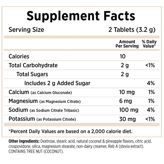 SaltStick - FastChews COCONUT PINEAPPLE 10ct