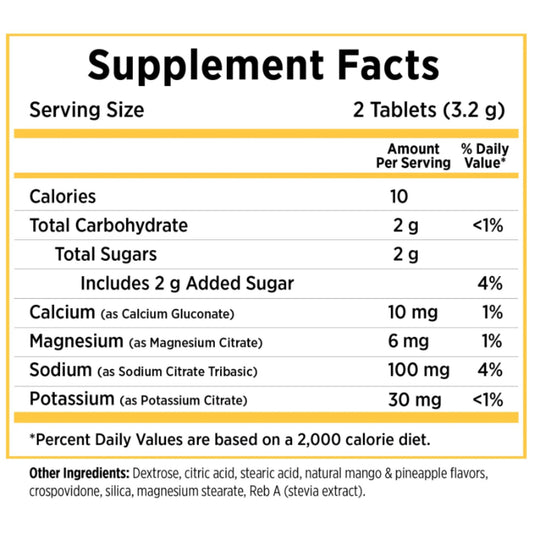 SaltStick - FastChews TROPICAL MANGO 60ct