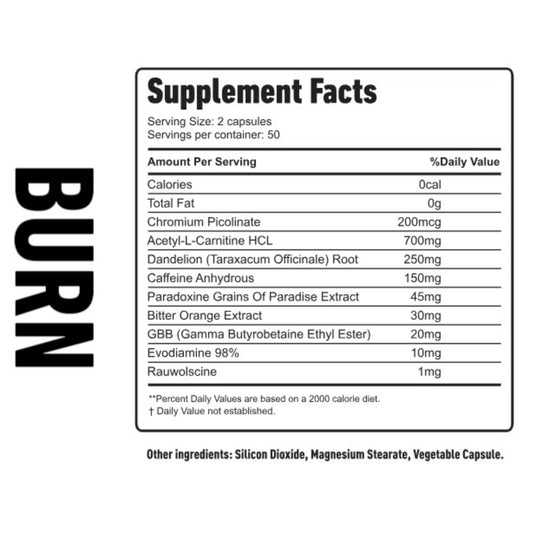 Sinner - Thermogenic Fat Burner 100capsules