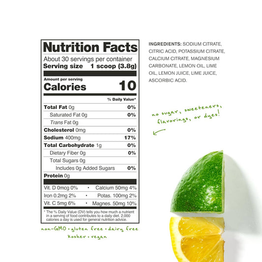 Skratch Labs - Hydration Everyday Drink Mix LEMON + LIME 3.8g