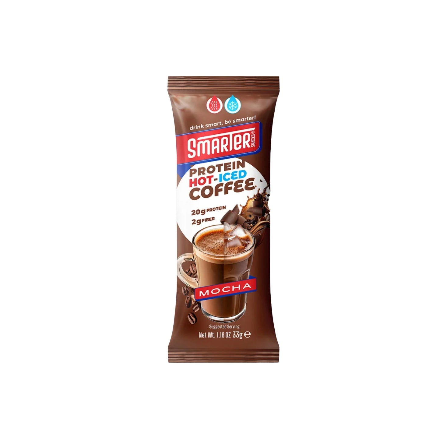 Smarter Snacks - Protein Hot-Iced Coffee MOCHA 33G