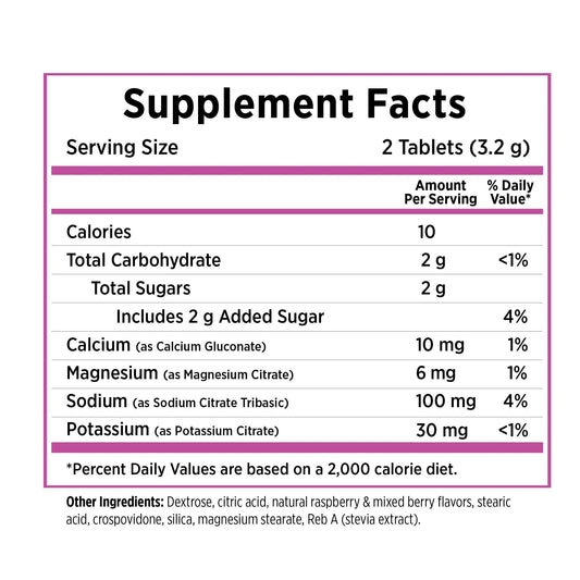 SaltStick - FastChews MIXED BERRY 60ct