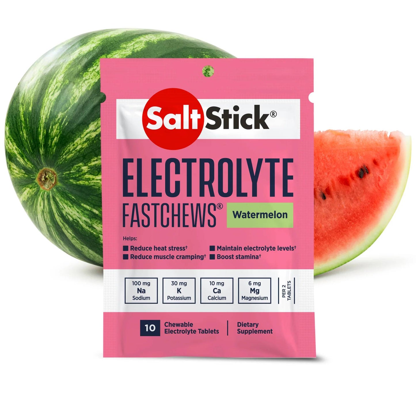 SaltStick - FastChews WATERMELON 10ct