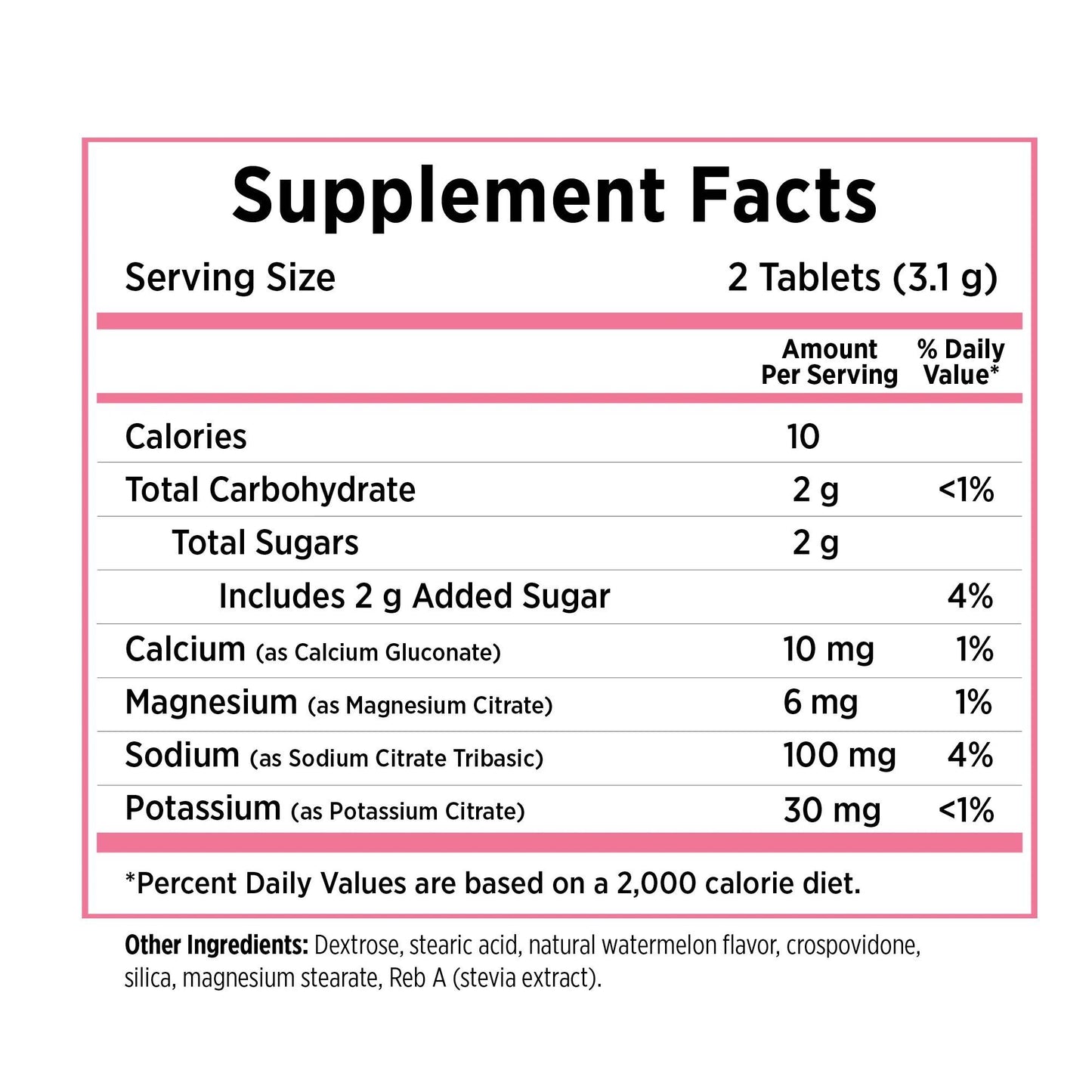 SaltStick - FastChews WATERMELON 10ct