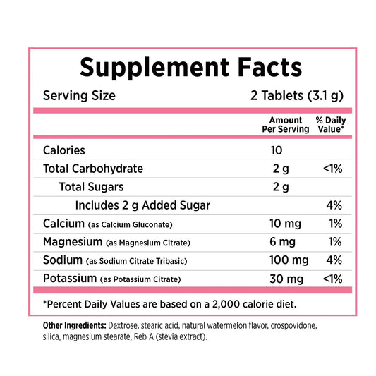 SaltStick - FastChews WATERMELON 60ct