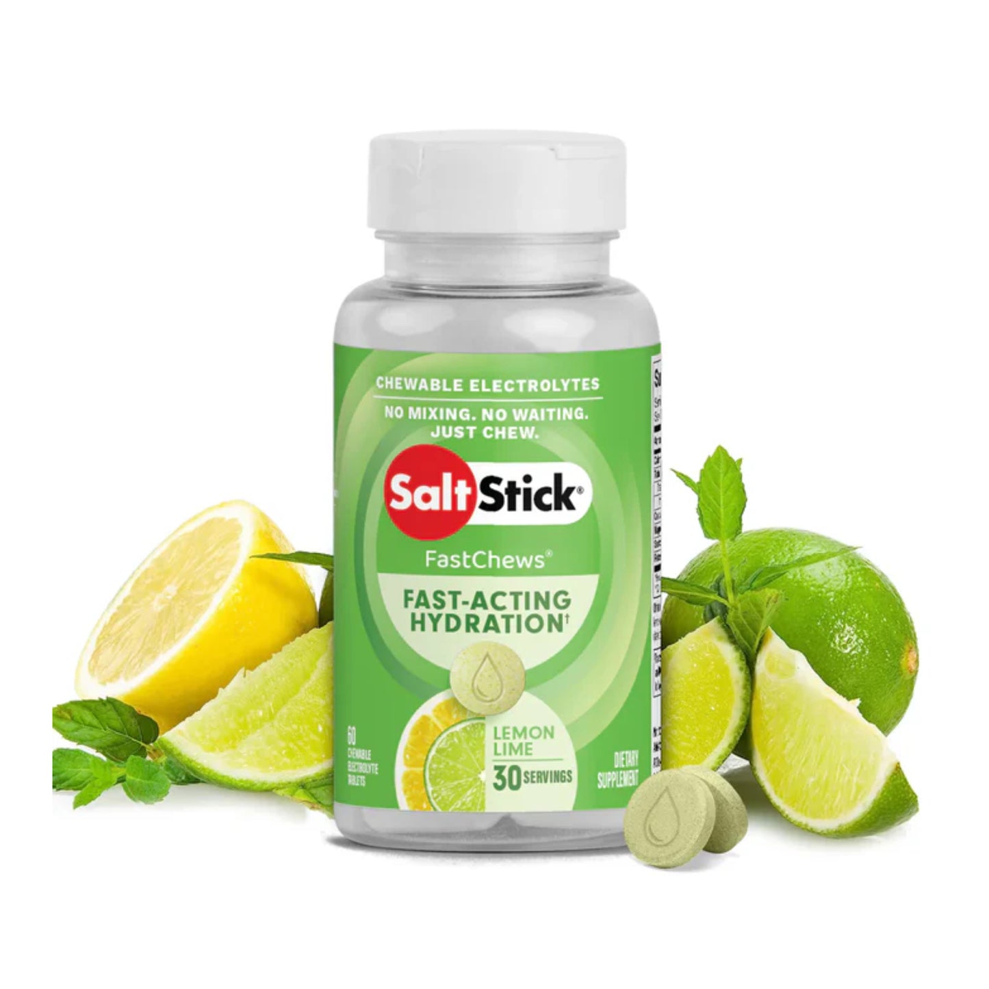 SaltStick - FastChews LEMON LIME 60ct