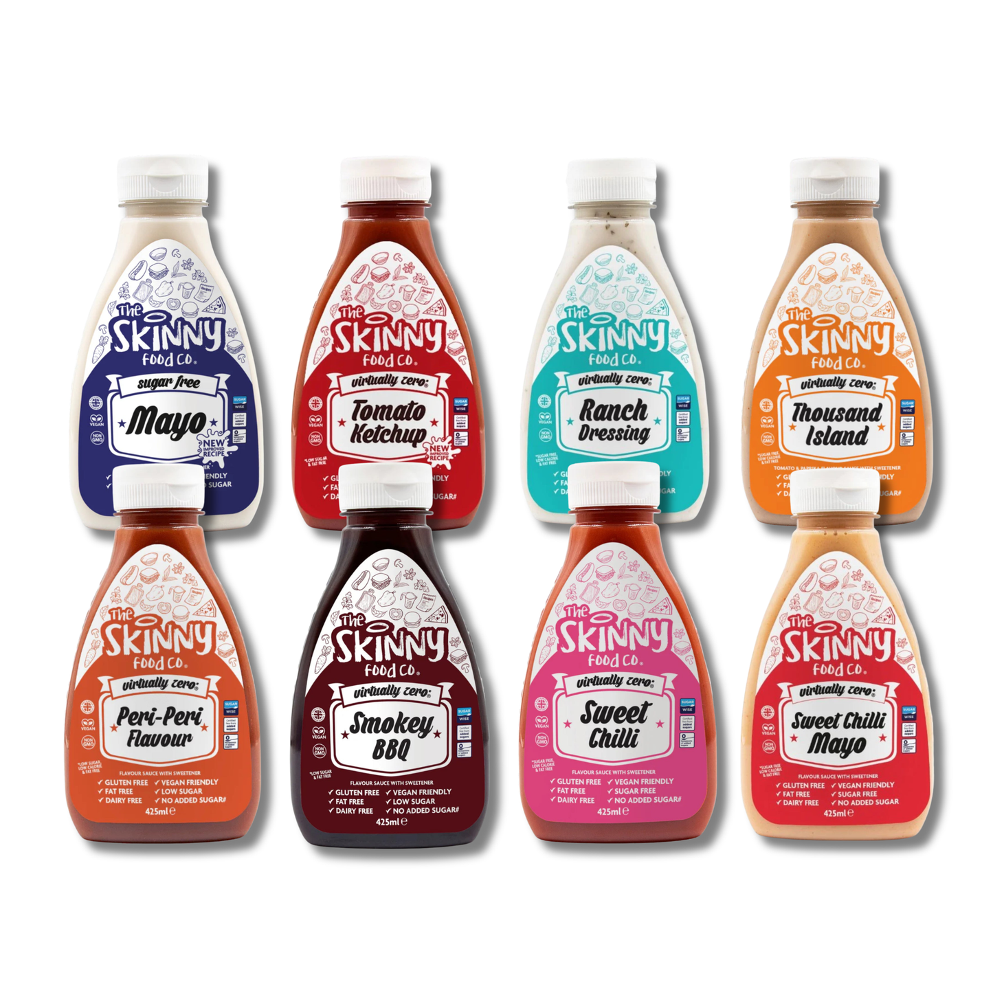 Skinny Co. Sauce Bundle 8 - 425ML