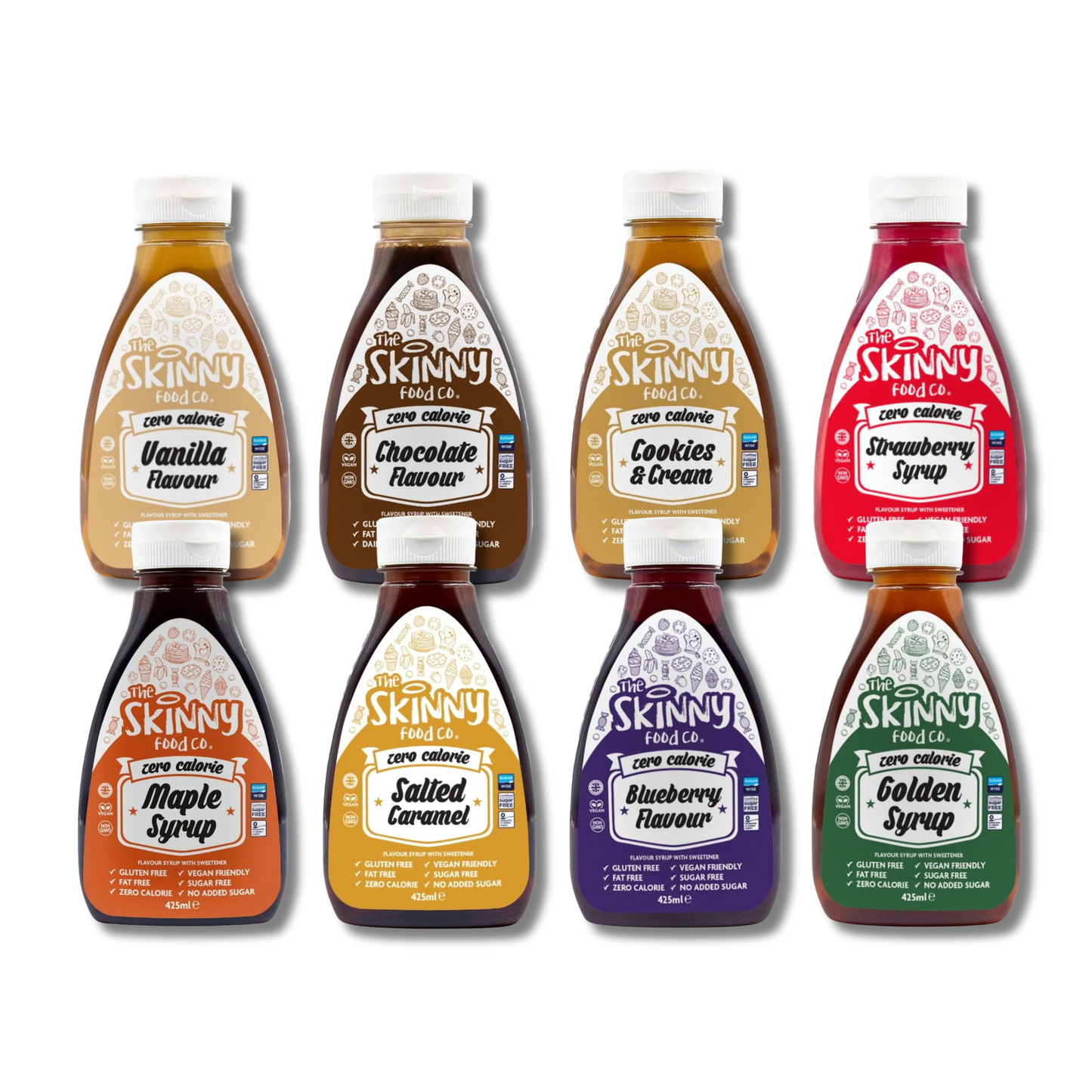 Skinny Co. Syrup Bundle 8 - 425ML