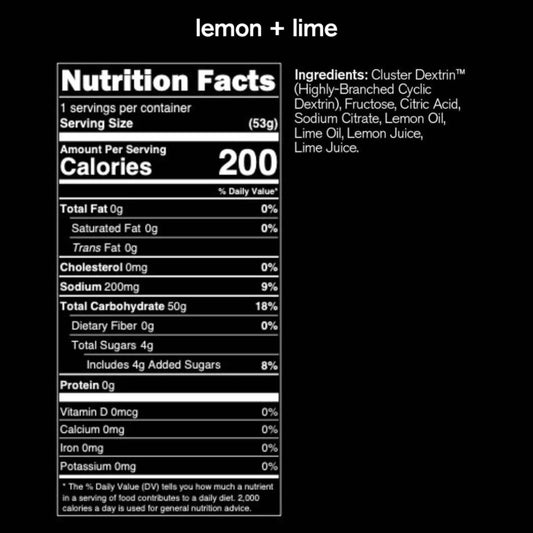 Skratch Labs - Super High Carb Sport Drink Mix LEMON LIME 53g