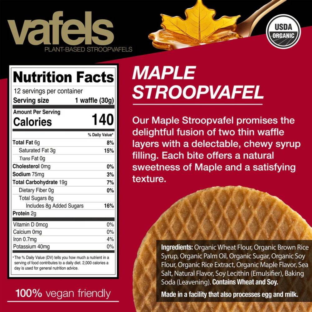 Vafels - Maple Stroopvafels