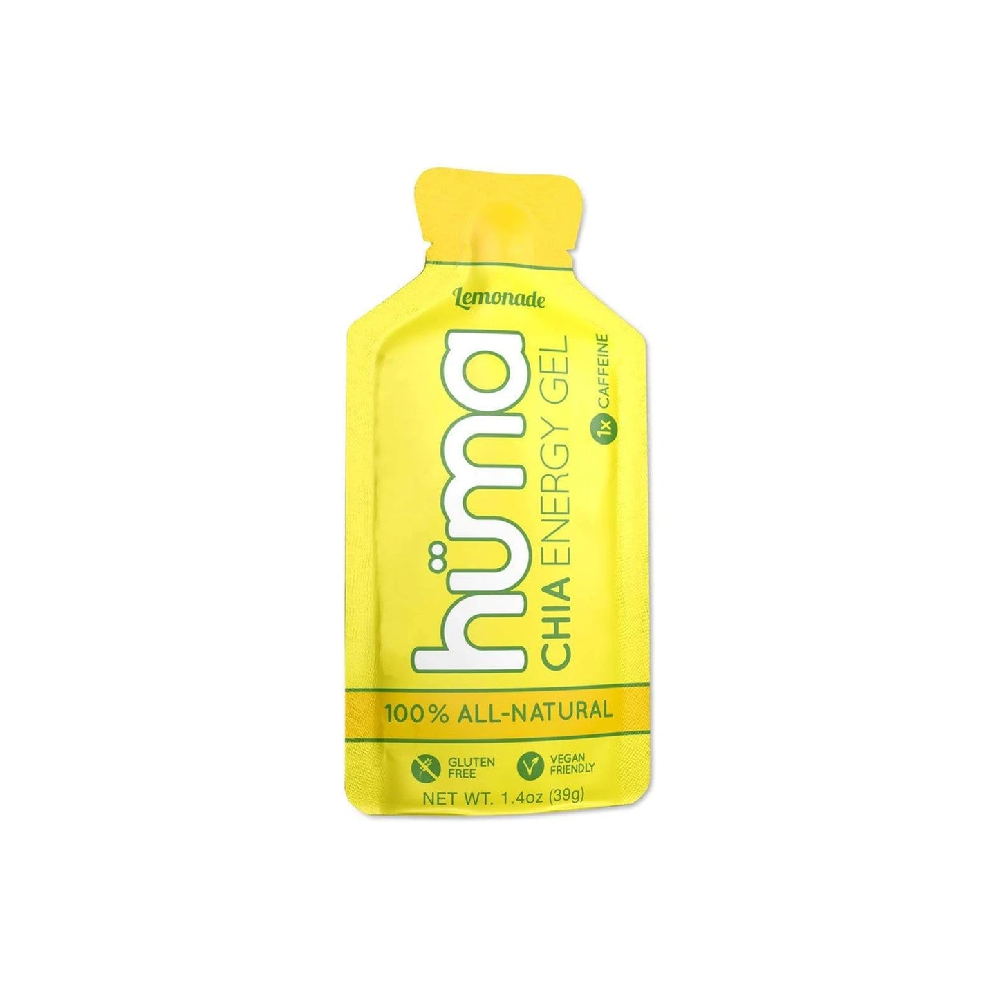 Huma – Chia Energy Gel Lemonade 1x Caffeine 39g