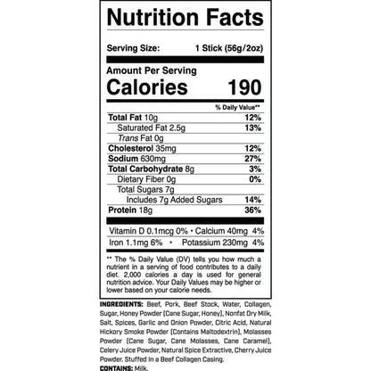 1st Phorm - Protein Meat Sticks BARBECUE SEASONED 1stick