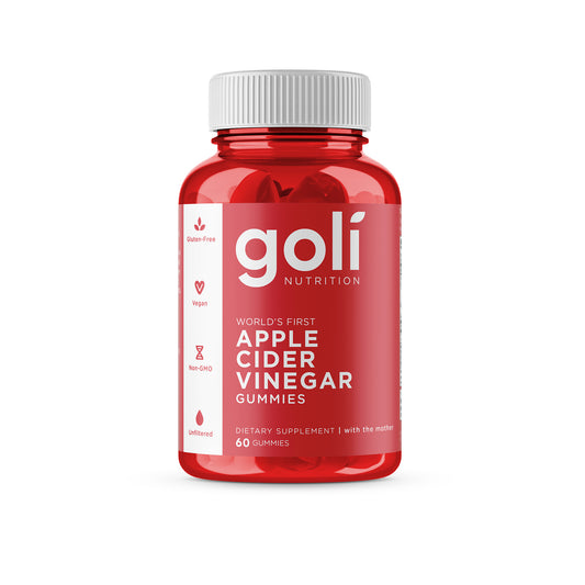 Goli - Apple Cider Vinegar 60 Gummies (11/1/25 Exp)