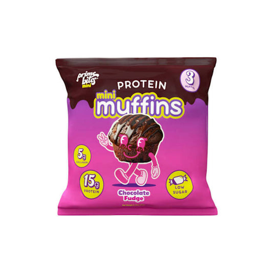 ALPHA PRIME BITES - PROTEIN MINI MUFFINS CHOCOLATE FUDGE
