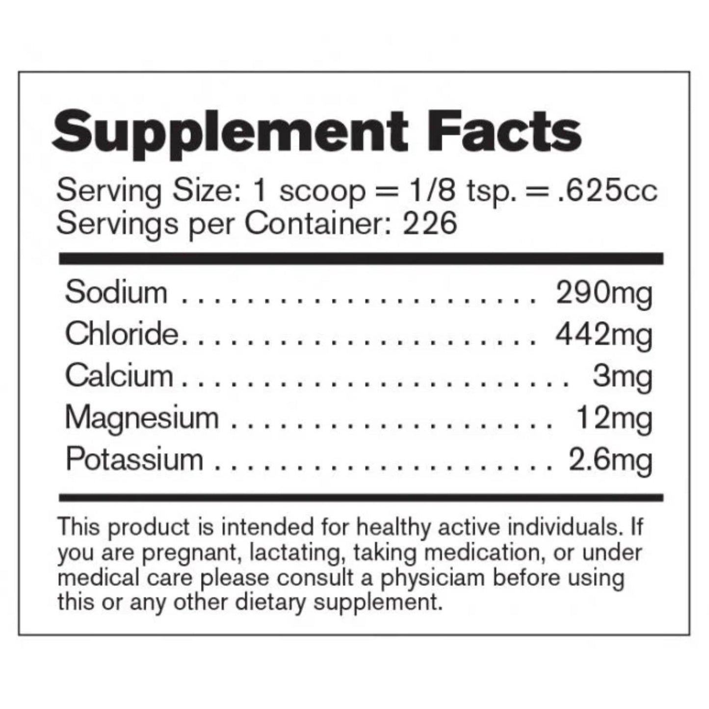 BASE PERFORMANCE - ELECTROLYTE SALT (1 Tub + 3 Tubes) 226svg