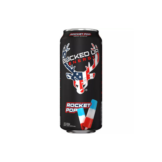 Bucked Up – Energy Drink ROCKET POP 473ML
