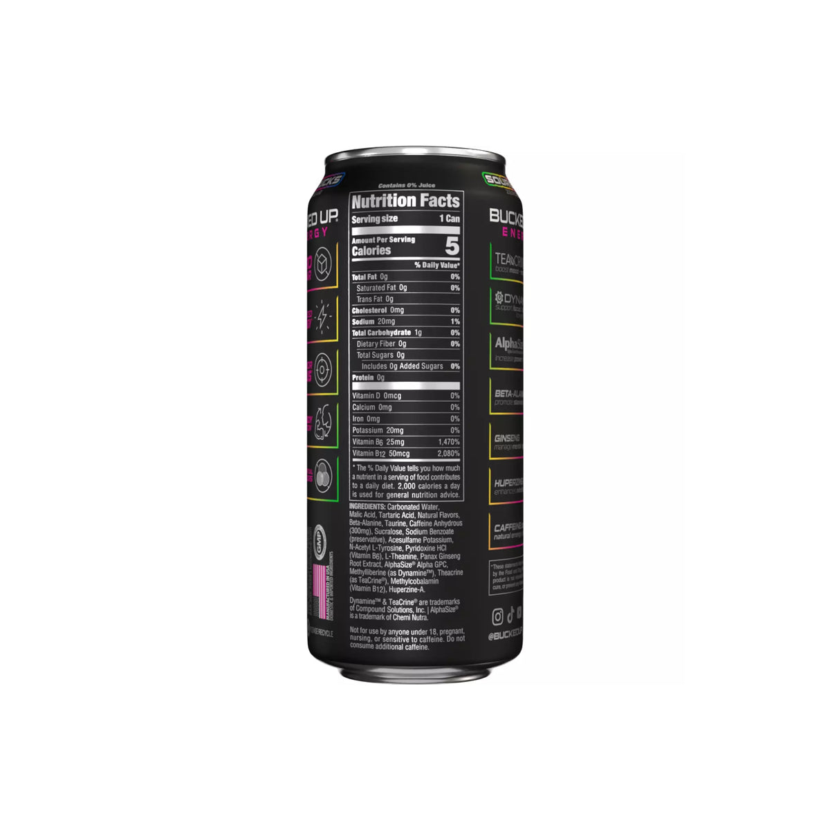 Bucked Up – Energy Drink SOUR BUCKS 473ML
