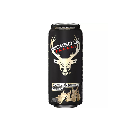 Bucked Up – Energy Drink WHITE GUMMY DEER 473ML