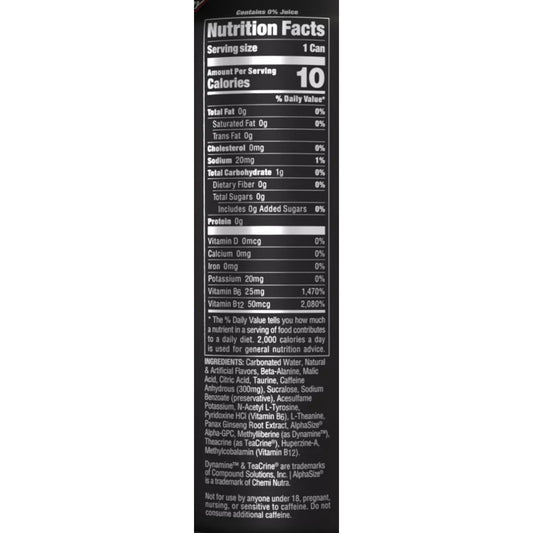 Bucked Up – Energy Drink WILD ORCHARD 473ML
