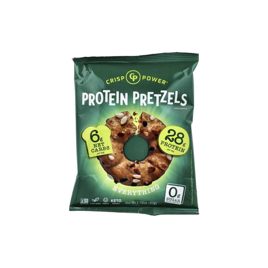 Crisp Power - Protein Pretzels EVERYTHING 50g