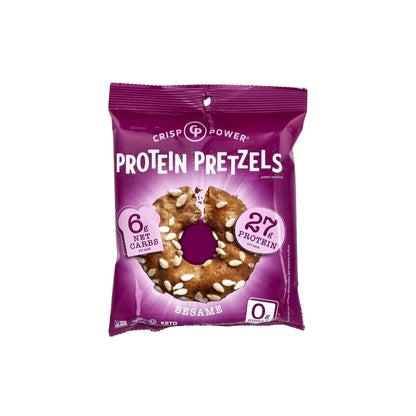 Crisp Power - Protein Pretzels SESAME 50g