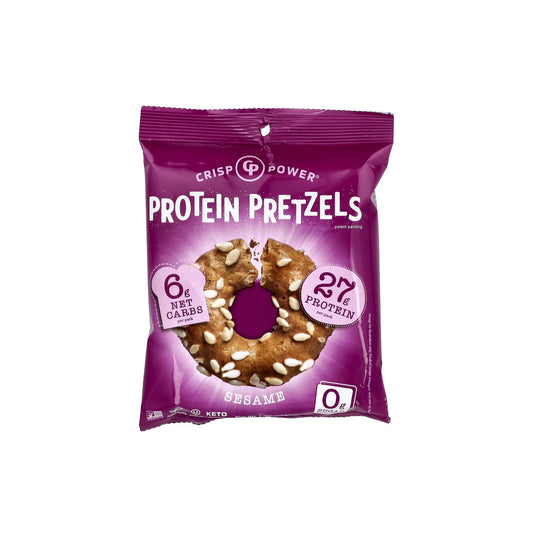 Crisp Power - Protein Pretzels SESAME 50g