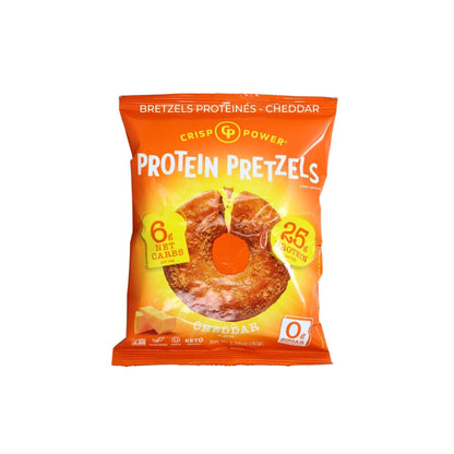 Crisp Power - Protein Pretzels CHEDDAR 50g